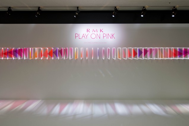 RMK2014コレクション発表会の会場構成