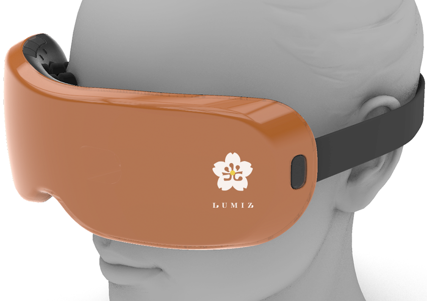 装着型アイマッサージャーの画像